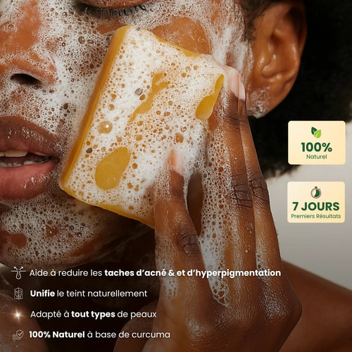 Savon au Curcuma | Anti-Taches & Hyperpigmentation✨